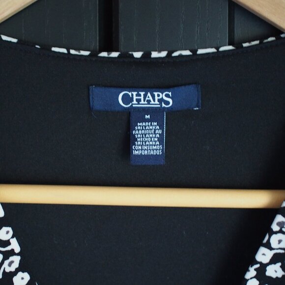 Chaps | Floral Crossover Cap Sleeve Dress - Picture 2 of 6